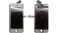 iphone 5를 위한 셀룰라 전화 LCD 스크린 보충 LCD + 터치패드 완전한 백색