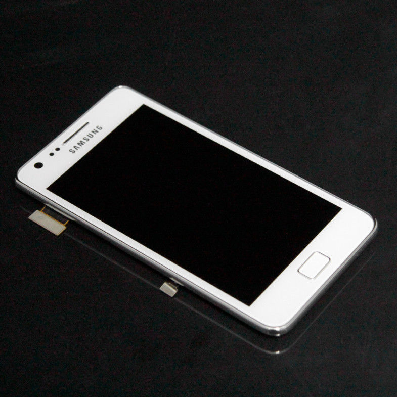Samsung 은하 S2 LCD 터치스크린을 위한 백색 가득 차있는 LCD 회의 Samsung 교체 부분