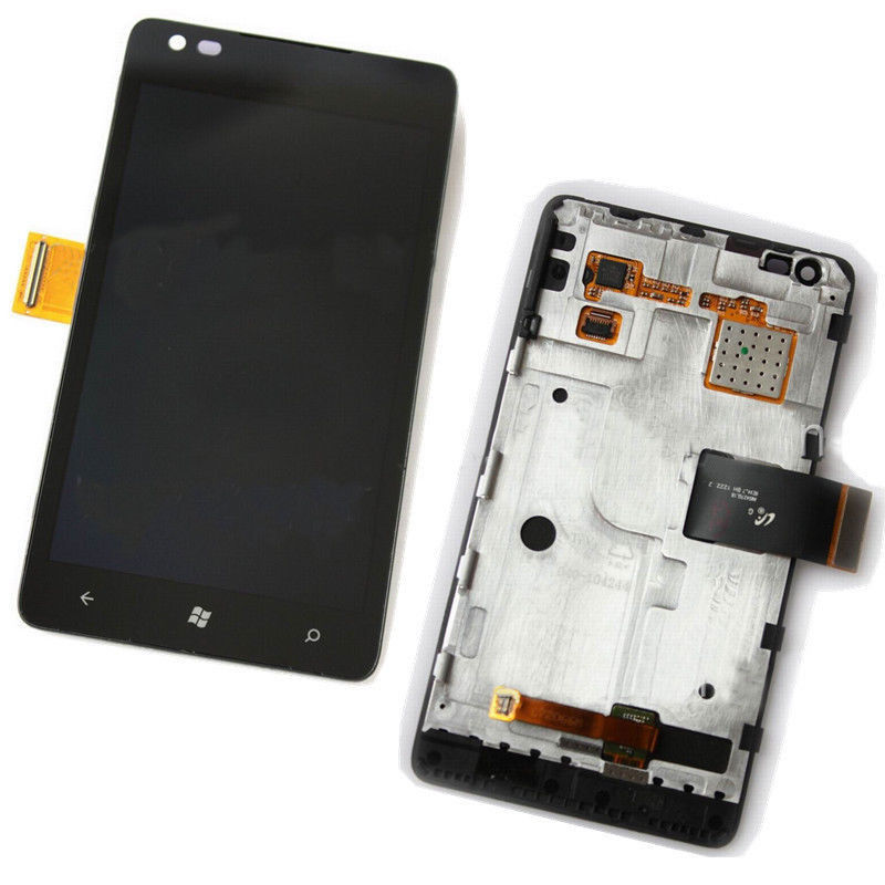 수치기 검정을 가진 Lumia 900 LCD를 위한 스크린 4.3 인치 노키아 LCD