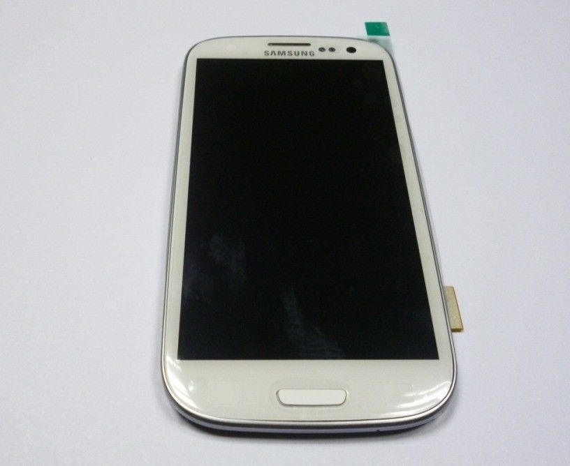 수치기 백색을 가진 S3 i9300 LCD를 위한 구조를 가진 IPS Samsung LCD 터치스크린